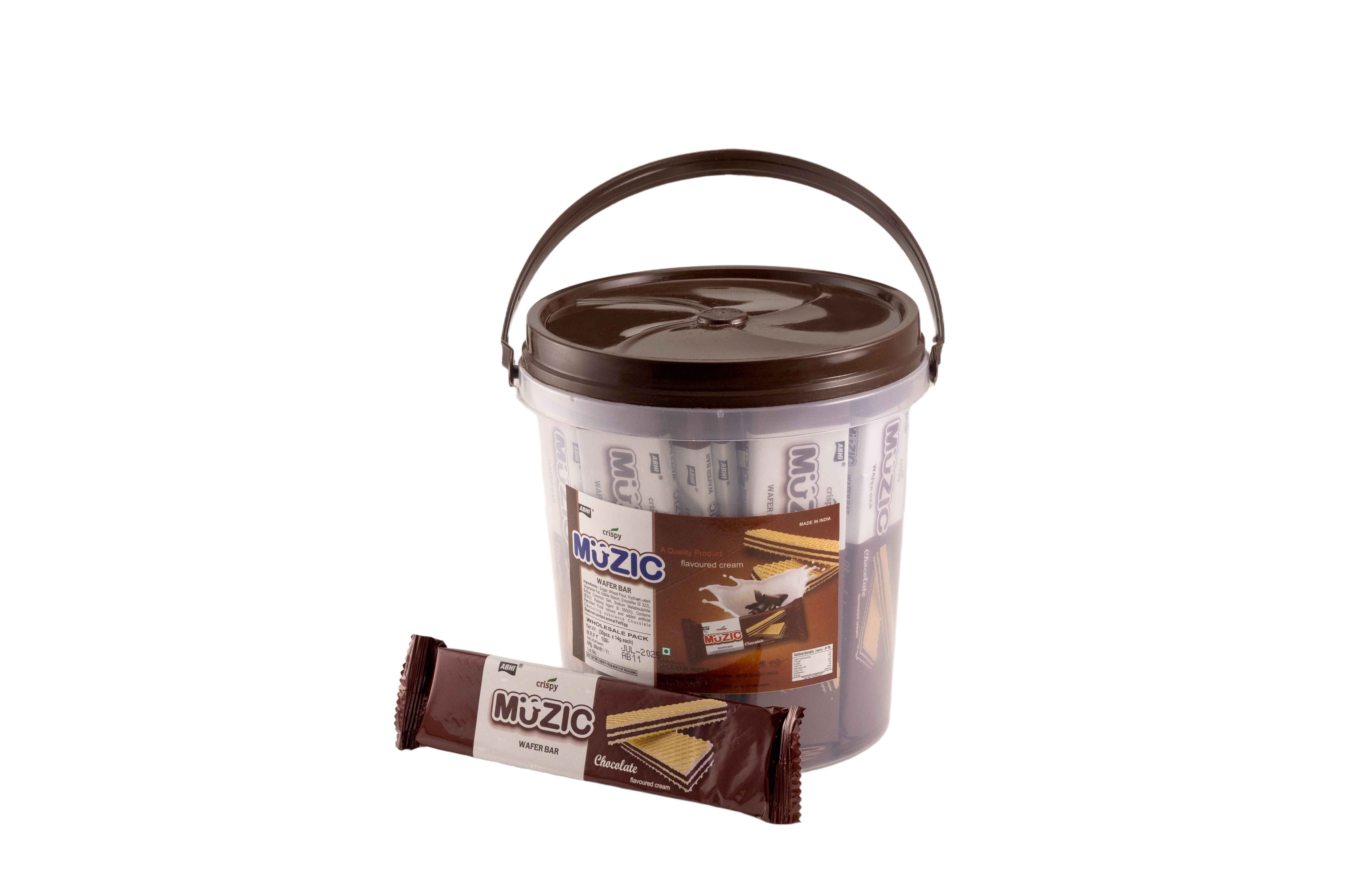 Muzic Wafer Bar - Chocolate