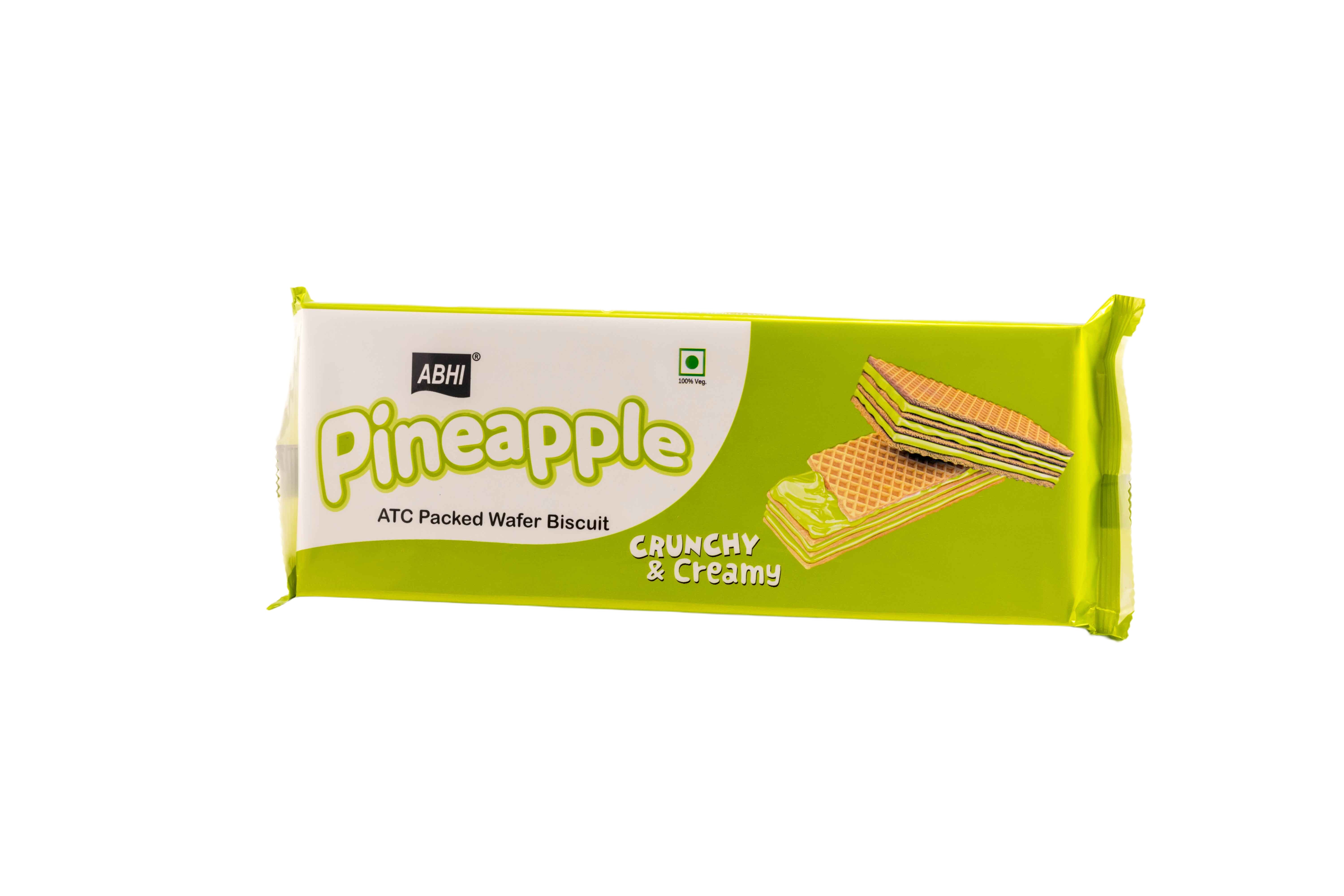 Large Wafer Biscuit - Pineapple